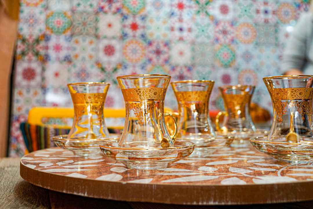 Traditional Turkish Tea Glasses